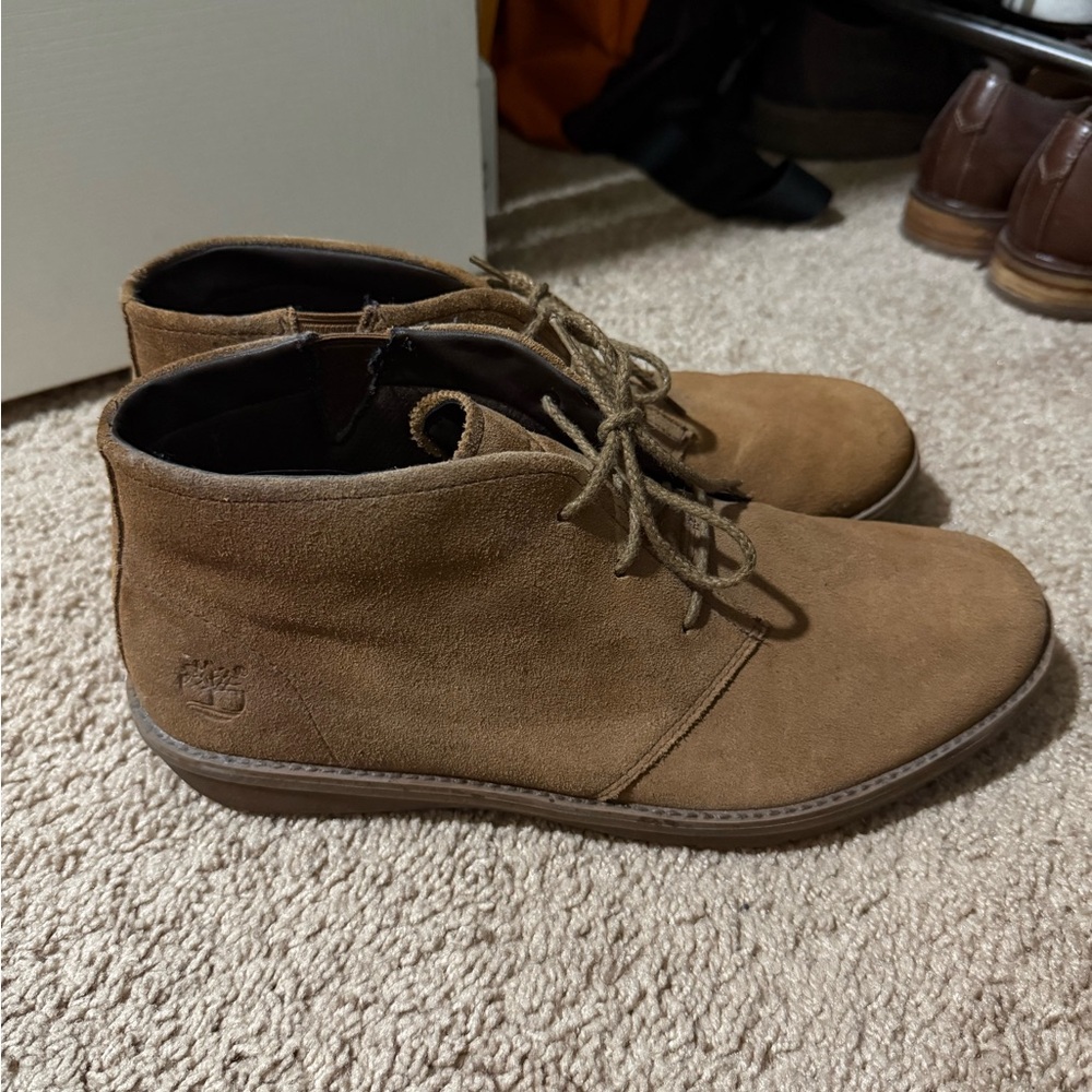 Timberland Brown Suede Chukka Boots